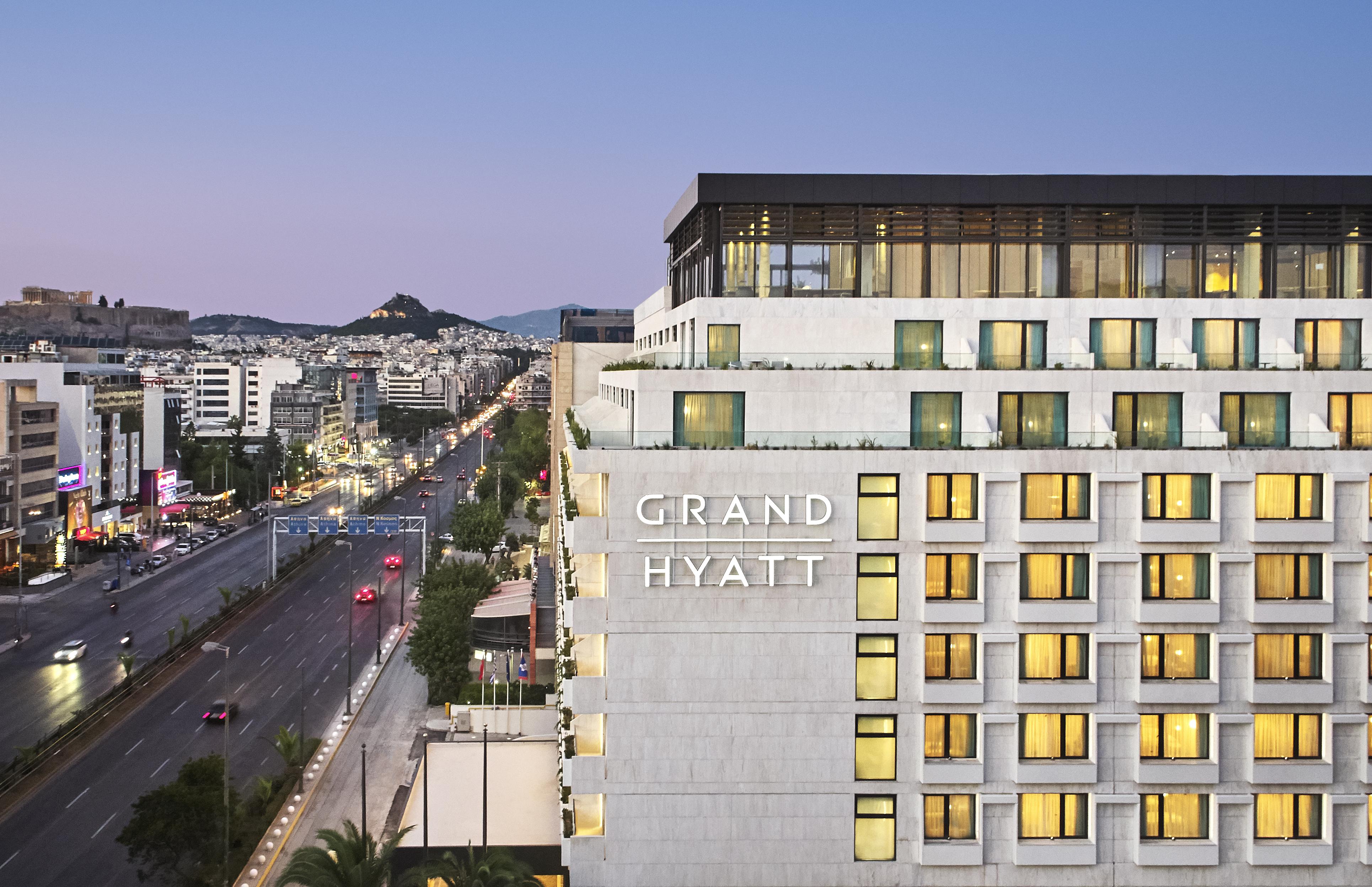 Hotel Grand Hyatt Atény Exteriér fotografie